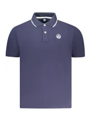 "North Sails Poloshirts im Sale | Kontrast Polo mit Logo und Applikation online kaufen"|Planet-Deluxe