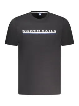 "North Sails T-Shirt – Kurzarm, Rundhals, Logo-Print"
