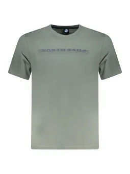 "North Sails Kurzarm T-Shirt - Logo-Druck & Rundhals"