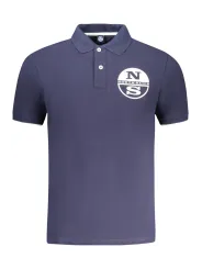 "North Sails Poloshirts im Sale | Kontrast Polo mit Print und Logo - Kurzarm, 2 Knöpfe online kaufen"|Planet-Deluxe
