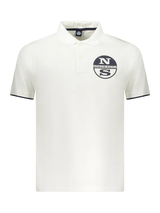 "North Sails Kurzarm Polo – Kontrastdetails & Print"