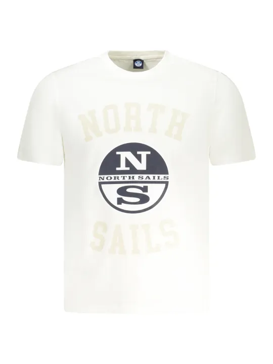 "North Sails T-Shirts im Sale | North Sails 996021000_BI0101 Weiß online kaufen"|Planet-Deluxe