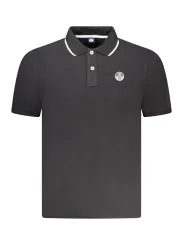 "North Sails Poloshirts im Sale | Poloshirt Kurzarm mit Kontrastdetails und Logo von North Sails online kaufen"|Planet-Deluxe