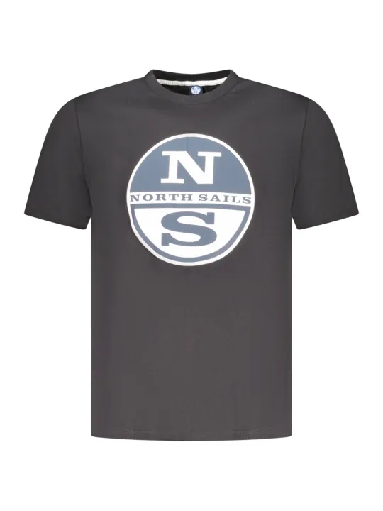 "North Sails T-Shirts im Sale | Logo Print Kurzarmshirt Rundhals  online kaufen"|Planet-Deluxe