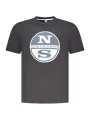 "North Sails T-Shirts im Sale | Logo Print Kurzarmshirt Rundhals  online kaufen"|Planet-Deluxe