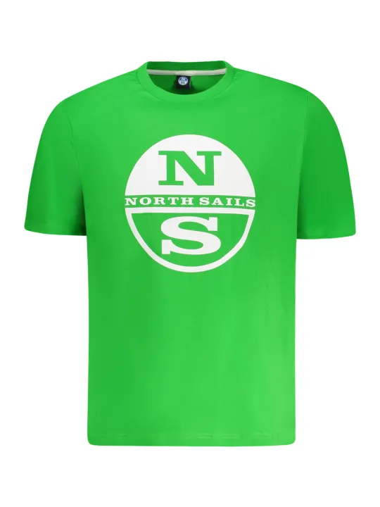 "North Sails T-Shirts im Sale | Kurzarmshirt Rundhals Logo Druck North Sails 996017000 VE0432 online kaufen"|Planet-Deluxe