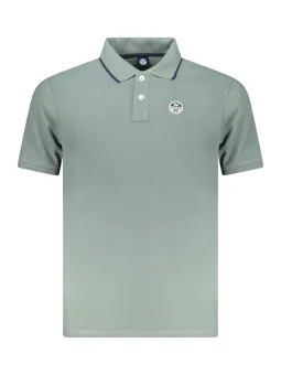 "North Sails Poloshirt: Stilvolle Kontrastdetails & Logo"