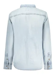 "GUESS JEANS Hemden im Sale | Gewaschenes Jeanshemd, Klassisch, Italienkragen, 2 Taschen online kaufen"|Planet-Deluxe