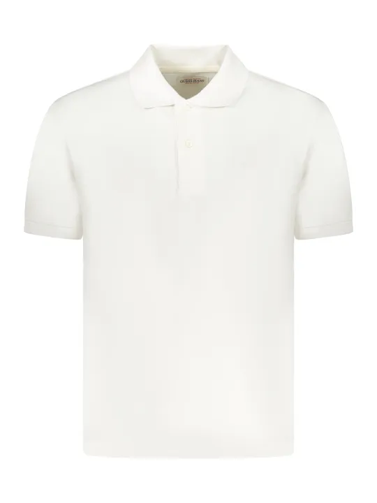 "GUESS JEANS Startseite im Sale | GUESS JEANS POLO KURZE ÄRMEL HERREN WEISS online kaufen"|Planet-Deluxe