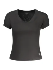 "GUESS JEANS T-Shirts im Sale | GUESS JEANS KURZARM-T-SHIRT DAMEN SCHWARZ online kaufen"|Planet-Deluxe