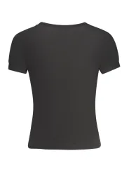 "GUESS JEANS T-Shirts im Sale | GUESS JEANS KURZARM-T-SHIRT DAMEN SCHWARZ online kaufen"|Planet-Deluxe