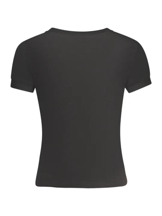 "GUESS JEANS T-Shirts im Sale | GUESS JEANS KURZARM-T-SHIRT DAMEN SCHWARZ online kaufen"|Planet-Deluxe