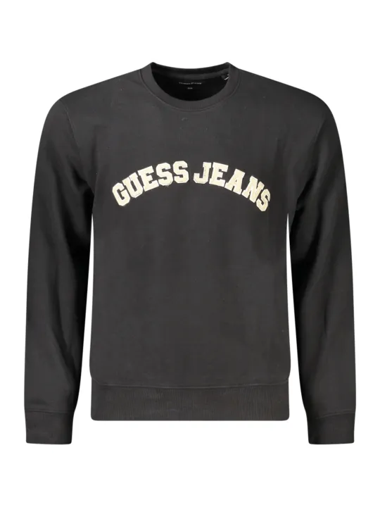 "GUESS JEANS Sweatshirts im Sale | Slim Fit Langarm Sweatshirt mit Logoapplikation online kaufen"|Planet-Deluxe