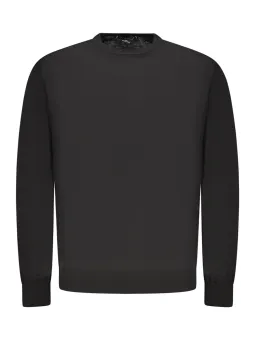 GUESS JEANS Schwarzer Logo-Pullover, stilvoll & bequem