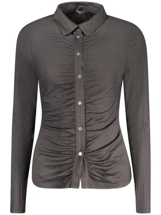 "GUESS JEANS Startseite im Sale | GUESS JEANS LANGARMSHIRT DAMEN SCHWARZ online kaufen"|Planet-Deluxe