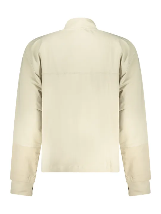 "GUESS JEANS Startseite im Sale | GUESS JEANS HERREN SWEATSHIRT MIT ZIP-UP BEIGE online kaufen"|Planet-Deluxe