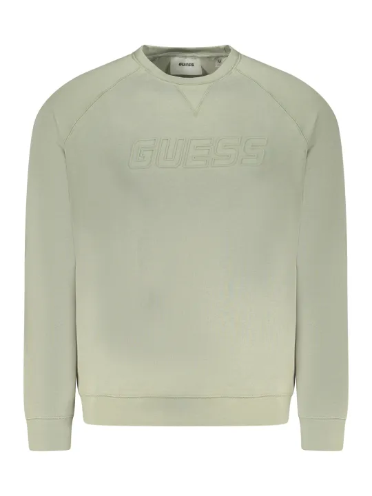 "GUESS JEANS Startseite im Sale | GUESS JEANS SWEATSHIRT OHNE REISSVERSCHLUSS HERREN GRÜN online kaufen"|Planet-Deluxe