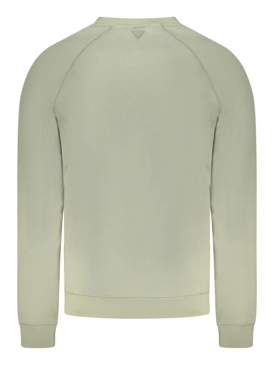 "GUESS JEANS Startseite im Sale | GUESS JEANS SWEATSHIRT OHNE REISSVERSCHLUSS HERREN GRÜN online kaufen"|Planet-Deluxe