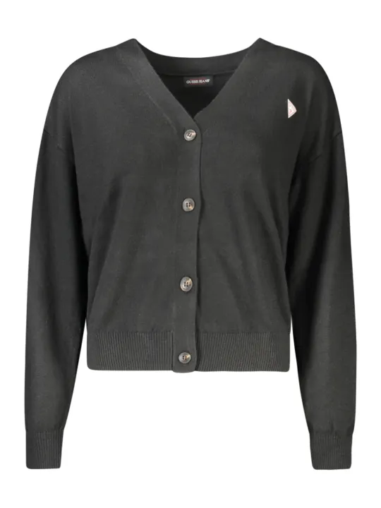 "GUESS JEANS Blusen im Sale | GUESS JEANS CARDIGAN DAMEN SCHWARZ online kaufen"|Planet-Deluxe