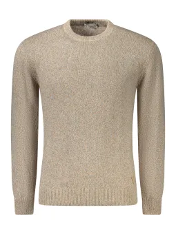 "Guess Jeans Langarm-Pullover: Stilvoll mit Kontrastdetails"