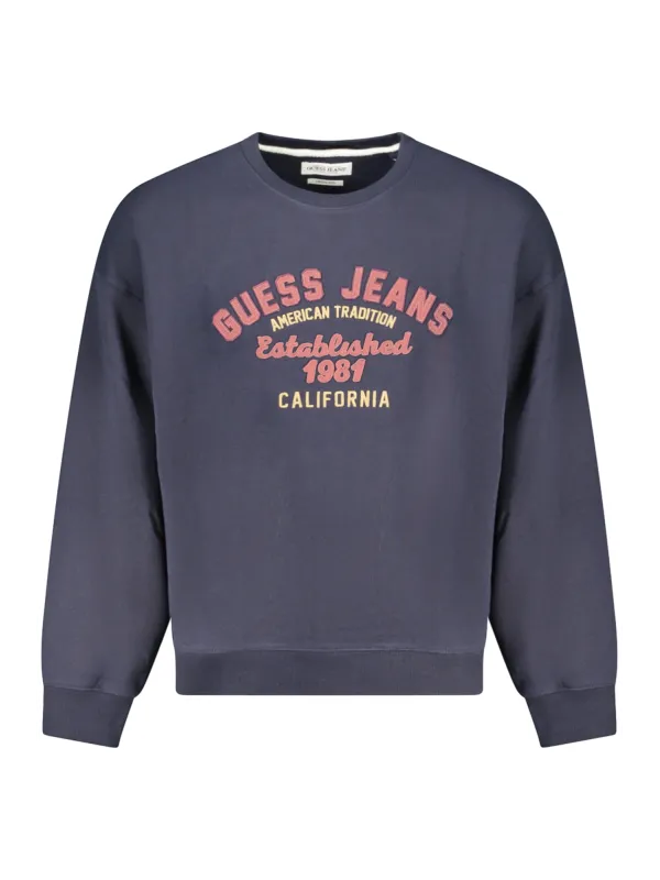 "GUESS JEANS Sweatshirts im Sale | Guess Jeans Oversize Sweatshirt mit Stickerei online kaufen"|Planet-Deluxe