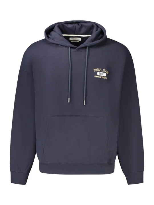"GUESS JEANS Sweatshirts im Sale | Guess Jeans Kapuzenpullover mit Sticklogo online kaufen"|Planet-Deluxe