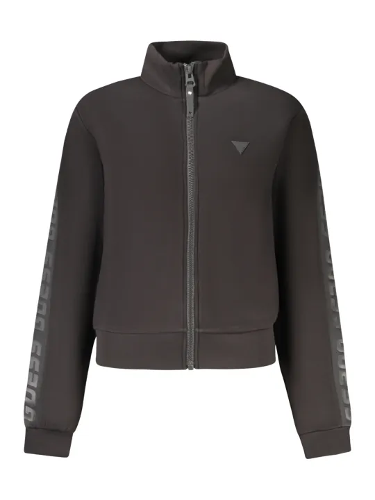 "GUESS JEANS Startseite im Sale | GUESS JEANS SWEATSHIRT MIT ZIP FÜR DAMEN SCHWARZ online kaufen"|Planet-Deluxe