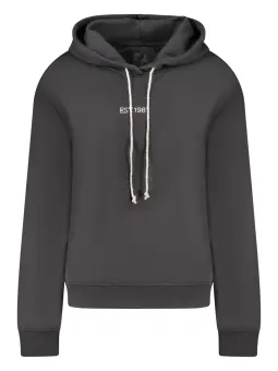 GUESS JEANS Damen Sweatshirt in Schwarz - Trendig & Elegant