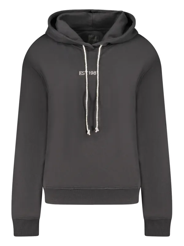 GUESS JEANS Damen Sweatshirt in Schwarz - Trendig & Elegant GUESS JEANS Damen Sweatshirt in Schwarz - Trendig & Elegant
