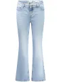 "GUESS JEANS Jeans im Sale | GUESS JEANS Damen Bootcut Jeans W5RA1SD5M4A_AZGJER - 5-Pocket, Used-Look, mit Knopf und Reißverschluss, Logo-Detail online kaufen"|Planet-Deluxe