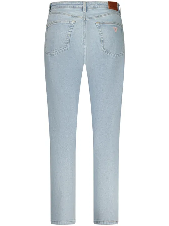 "GUESS JEANS Jeans im Sale | GUESS JEANS Damen Skinny-Jeans W4YA92D5CB3_AZL1GW mit 5 Taschen, Knopf- und Reißverschluss, Used-Look und Logo-Detail online kaufen"|Planet-Deluxe