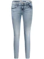 "GUESS JEANS Jeans im Sale | GUESS JEANS Damen Skinny Mid Jeans mit 5 Taschen, Knopf- und Reißverschluss, Used-Look und Logo - Modell W2YA99D4Q02_BLCMD1 online kaufen"|Planet-Deluxe