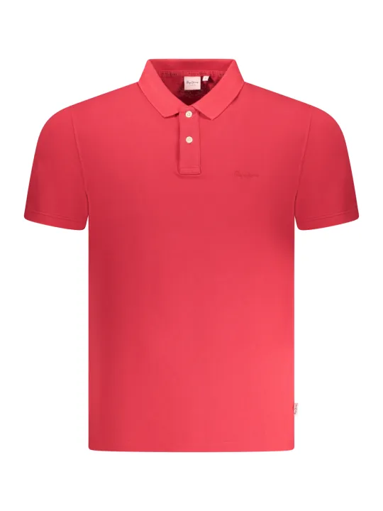 "Pepe Jeans Startseite im Sale | PEPE JEANS HERREN KURZARM POLOSHIRT ROT online kaufen"|Planet-Deluxe