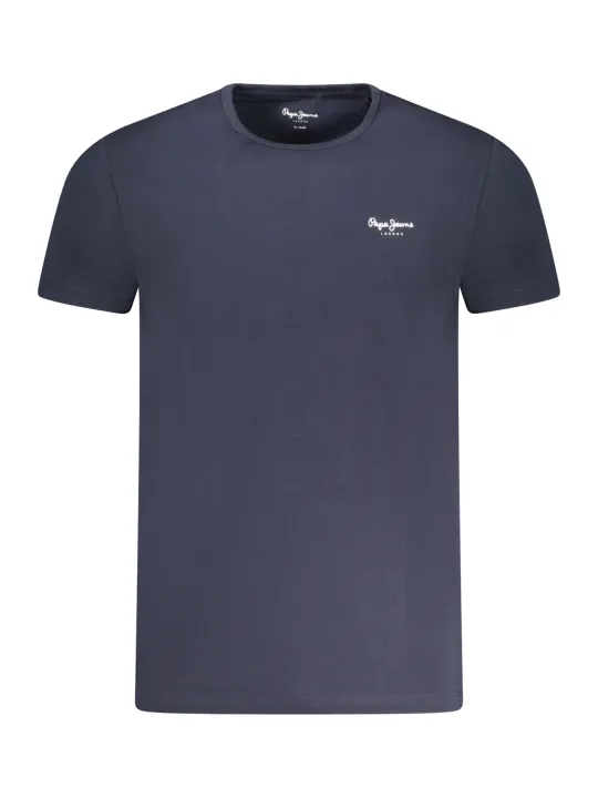 "Pepe Jeans T-Shirts im Sale | Pepe Jeans Slim Fit Rundhals T-Shirt mit Logo Print Nachhaltig online kaufen"|Planet-Deluxe