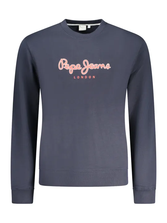 "Pepe Jeans Sweatshirts im Sale | Pepe Jeans Sweatshirt Rundhals Gebuerstet Logo Print online kaufen"|Planet-Deluxe