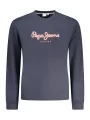 "Pepe Jeans Sweatshirts im Sale | Pepe Jeans Sweatshirt Rundhals Gebuerstet Logo Print online kaufen"|Planet-Deluxe
