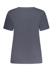 "Pepe Jeans T-Shirts im Sale | Pepe Jeans Damen T-Shirt PL506012MACY_BL594 - Kurzarm, Rundhalsausschnitt, Logo-Print, 100% Nachhaltige Baumwolle online kaufen"|Planet-Deluxe