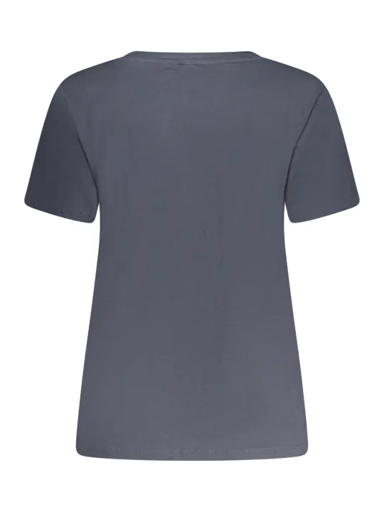 "Pepe Jeans T-Shirts im Sale | Pepe Jeans Damen T-Shirt PL506012MACY_BL594 - Kurzarm, Rundhalsausschnitt, Logo-Print, 100% Nachhaltige Baumwolle online kaufen"|Planet-Deluxe