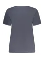 "Pepe Jeans T-Shirts im Sale | Pepe Jeans Damen T-Shirt PL506012MACY_BL594 - Kurzarm, Rundhalsausschnitt, Logo-Print, 100% Nachhaltige Baumwolle online kaufen"|Planet-Deluxe