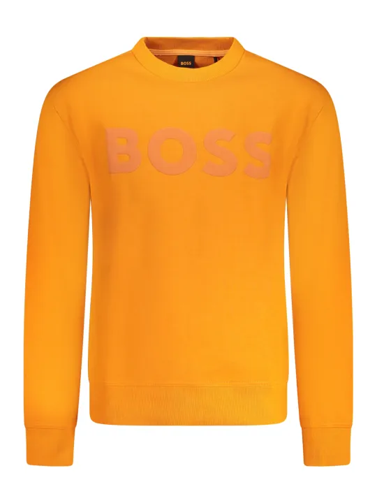 "Boss Startseite im Sale | BOSS HERREN SWEATSHIRT OHNE REISSVERSCHLUSS ORANGE online kaufen"|Planet-Deluxe
