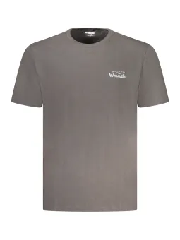 "Wrangler Kurzarm Grafikshirt Schwarz - Stilvolles T-Shirt"