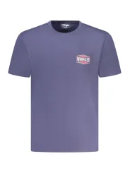 "WRANGLER T-Shirts im Sale | Wrangler Navy Grafik TShirt Rundhals Logo online kaufen"|Planet-Deluxe