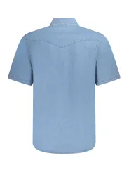 "WRANGLER Hemden im Sale | WRANGLER KURZARMHEMD HERREN BLAU online kaufen"|Planet-Deluxe