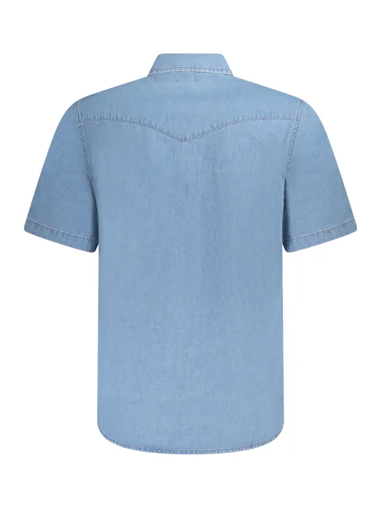 "WRANGLER Hemden im Sale | WRANGLER KURZARMHEMD HERREN BLAU online kaufen"|Planet-Deluxe