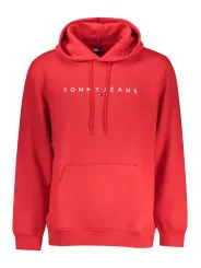 "Tommy Hilfiger Startseite im Sale | TOMMY HILFIGER ROTES HERREN-SWEATSHIRT MIT ZIP online kaufen"|Planet-Deluxe
