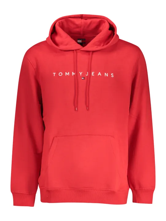 "Tommy Hilfiger Startseite im Sale | TOMMY HILFIGER ROTES HERREN-SWEATSHIRT MIT ZIP online kaufen"|Planet-Deluxe