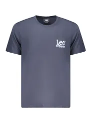 "Lee T-Shirts im Sale | Lee TShirt Regular Fit Rundhals Logo Blau Print online kaufen"|Planet-Deluxe