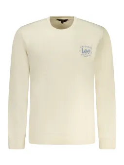 Lee Langarm-Sweatshirt mit Rundhals und Logo-Print