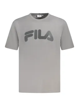 "Fila Schwarzes Logo T-Shirt – Locker, Kurzarm & Rundhals"