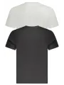 "Fila T-Shirts im Sale | Zweierpack Bio-Baumwolle T-Shirts mit Logo Print Fila Schwarz Grau online kaufen"|Planet-Deluxe